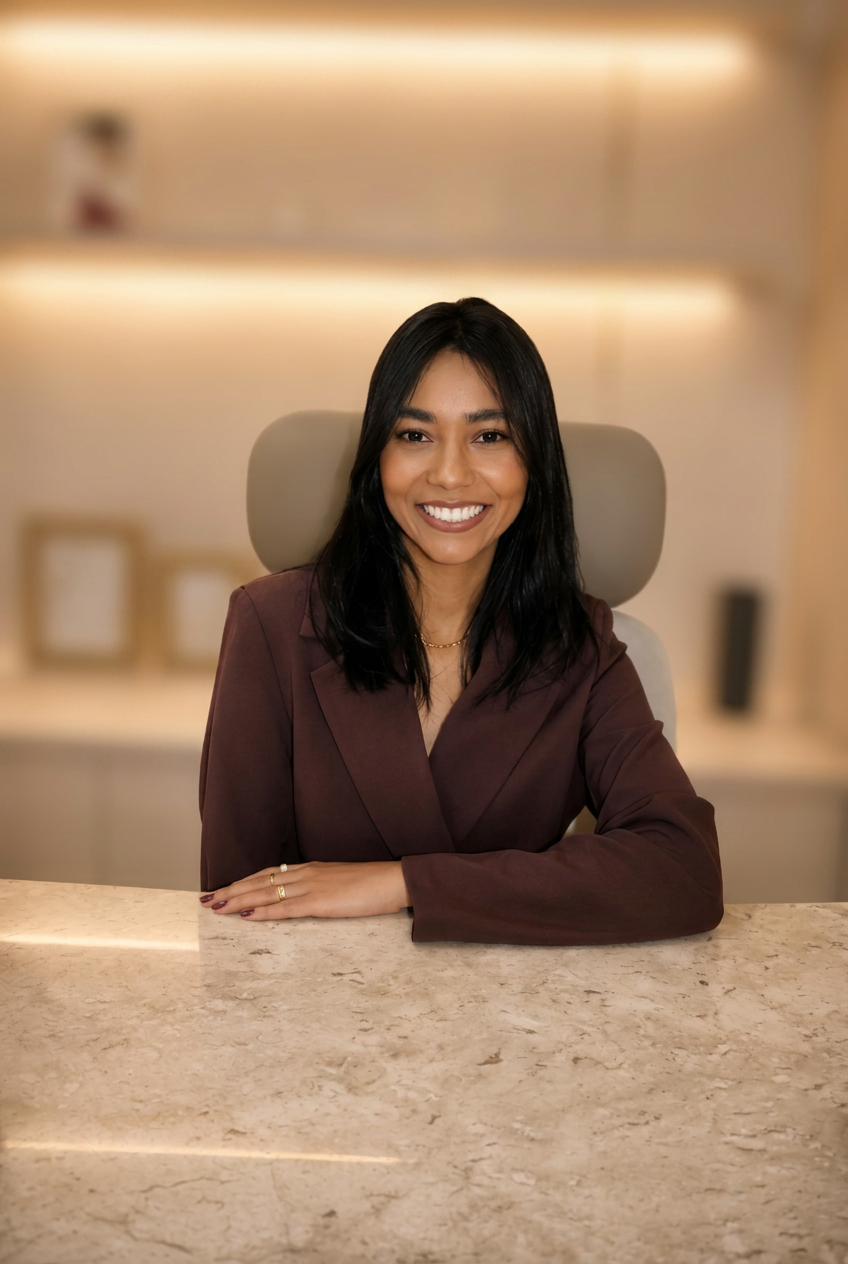 Dra. Carina Jhane, cirurgiã-dentista